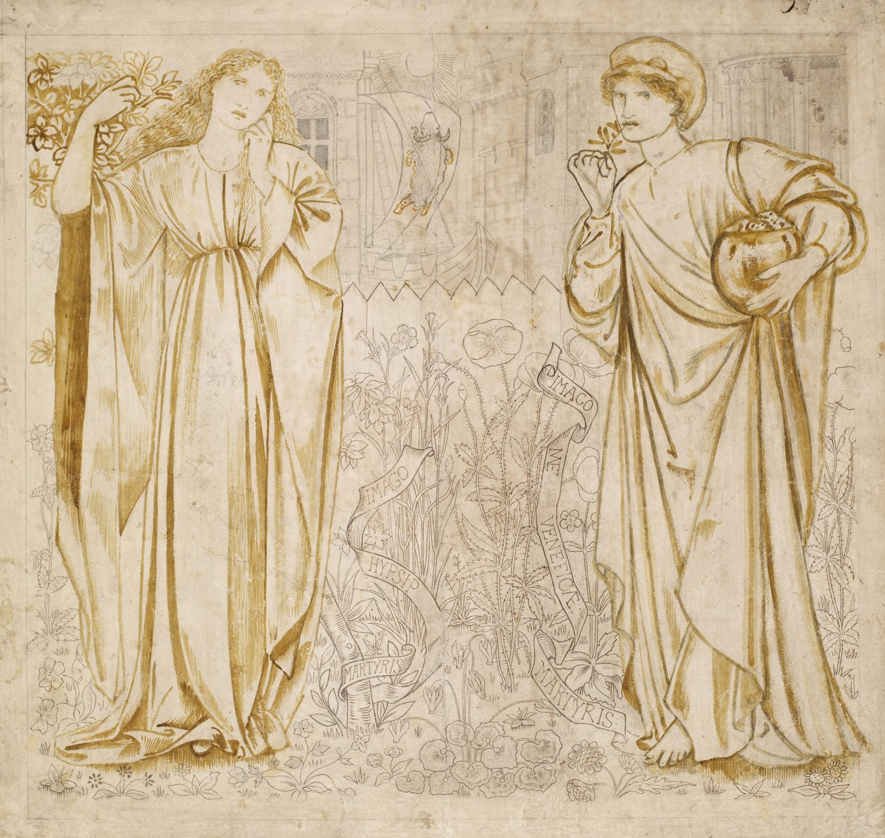 Chaucers Legend of Good Women av Edward Burne Jones