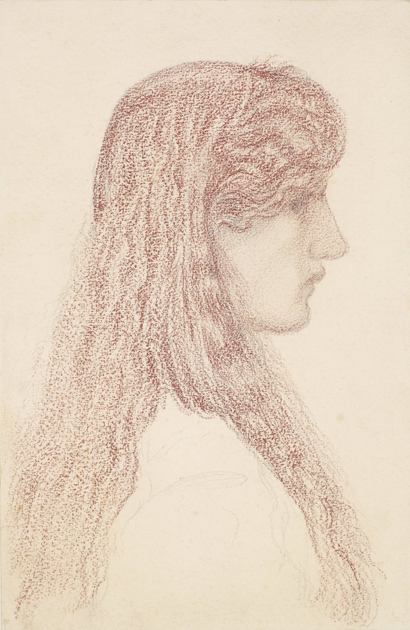 Maria Zambaco av Edward Burne Jones