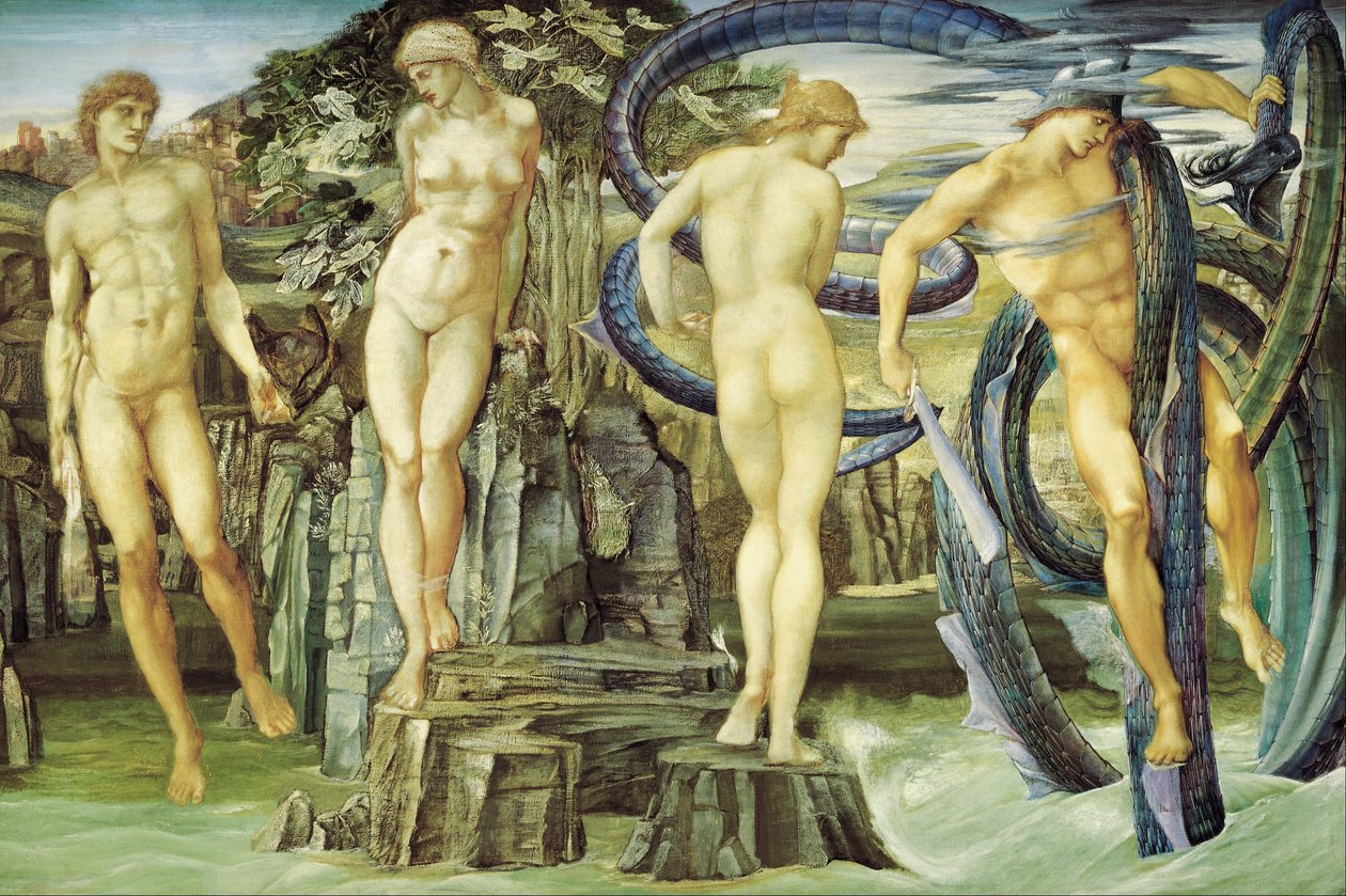 Perseus og Andromeda av Edward Burne Jones