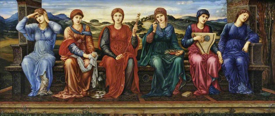 Timene av Edward Burne Jones