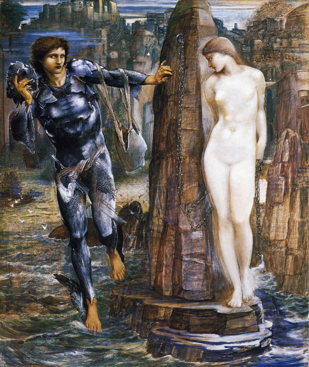 Perseus -serien: The Rock of Doom av Edward Burne Jones