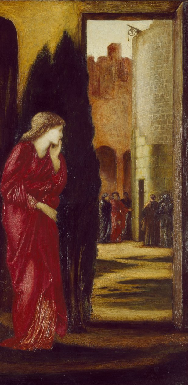 Danäe and the Brazen Tower, 1872 av Edward Burne Jones
