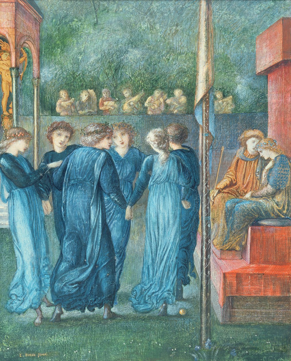 Kong Renes bryllup, 1870 av Edward Burne Jones