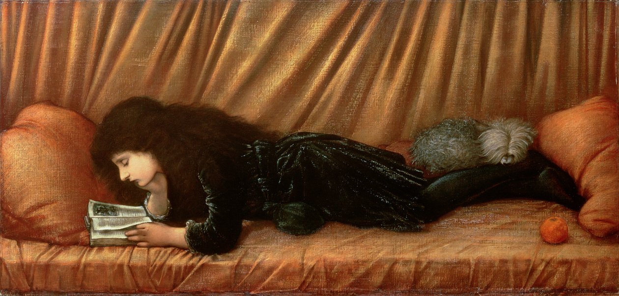 Portrett av Katie Lewis, 1886 av Edward Burne Jones