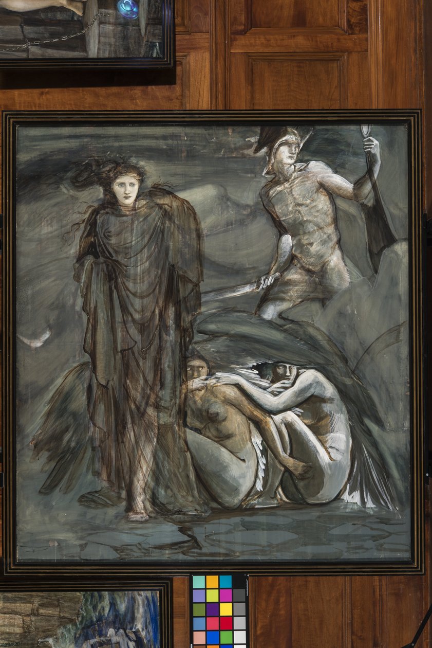 The Finding of Medusa, ca. 1876 (gouache) av Edward Burne Jones