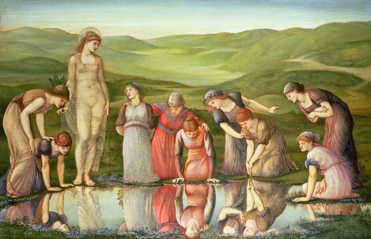 Venus speil av Edward Burne Jones