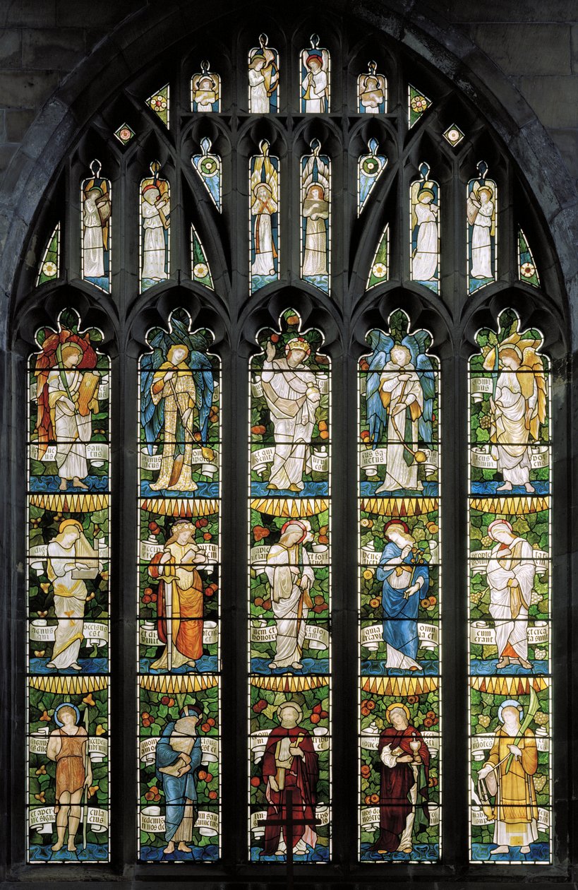 Østvindu, 1879 av Edward Burne Jones