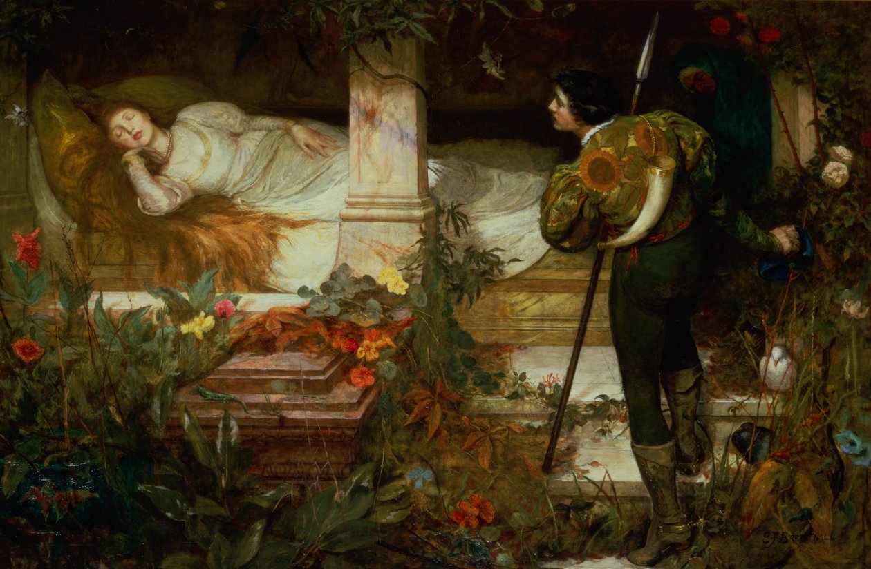 Tornerose av Edward Frederick Brewtnall