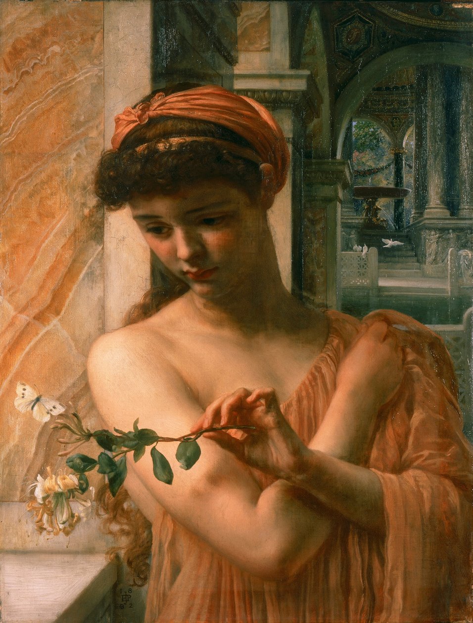 Psyke i kjærlighetens tempel av Edward John Poynter