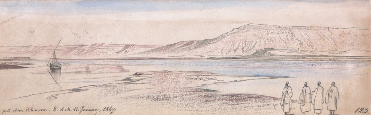 Rett over Ekhmim av Edward Lear