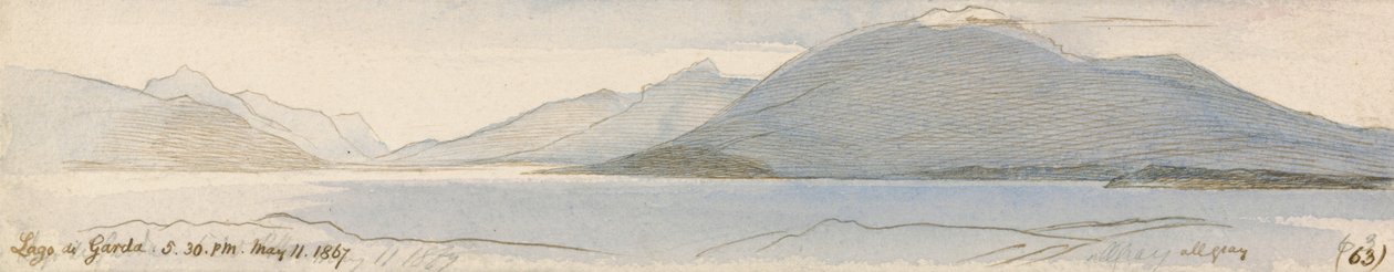 Gardasjøen av Edward Lear