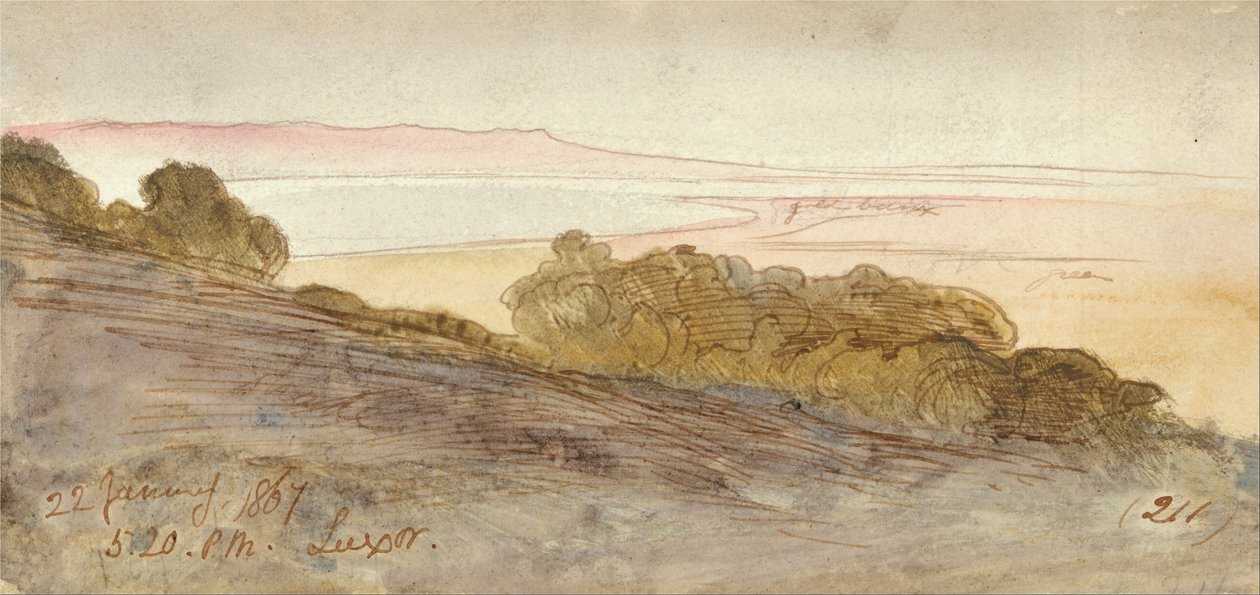 Luxor av Edward Lear