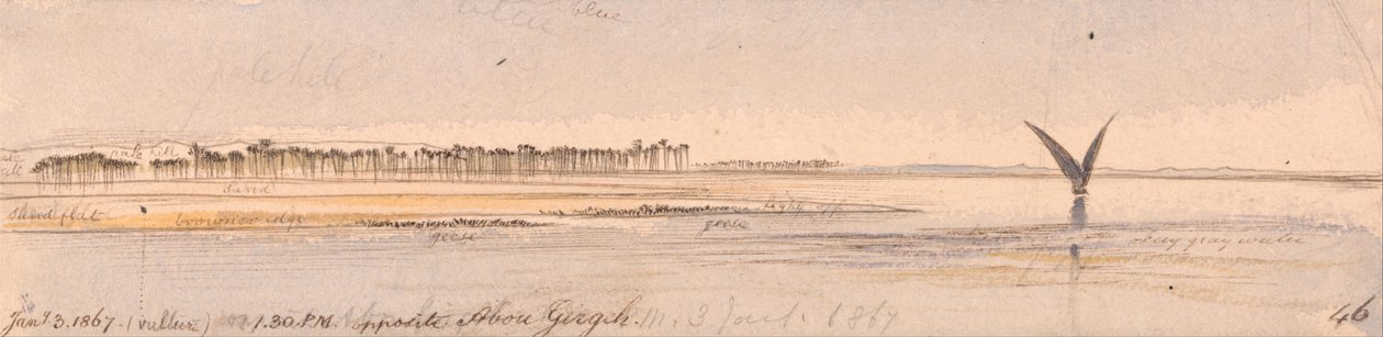 Overfor Abu Girgeh av Edward Lear