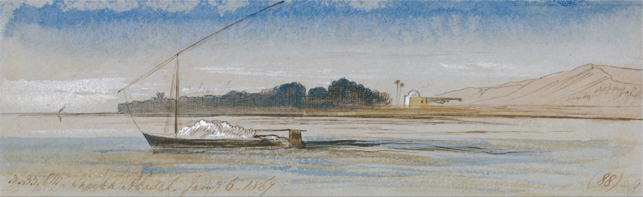 Sheikh Abadeh av Edward Lear