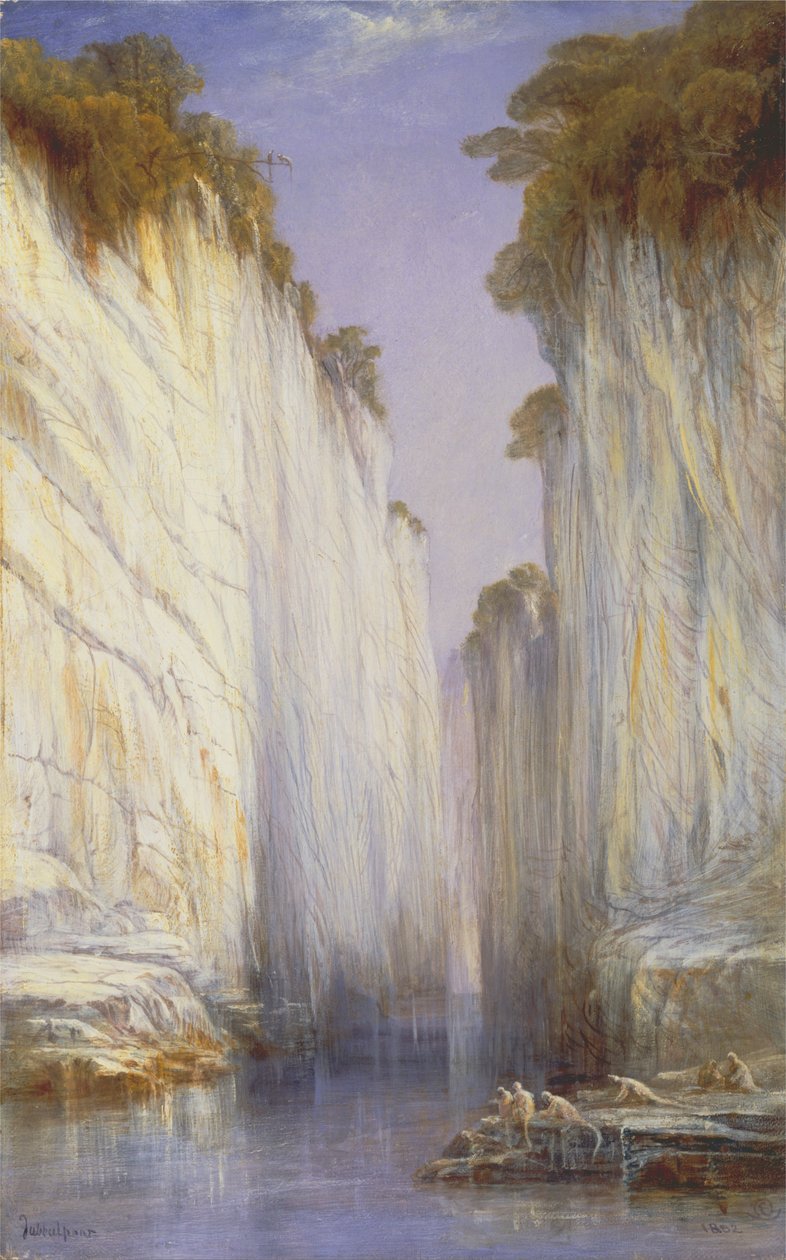 The Marble Rocks av Edward Lear