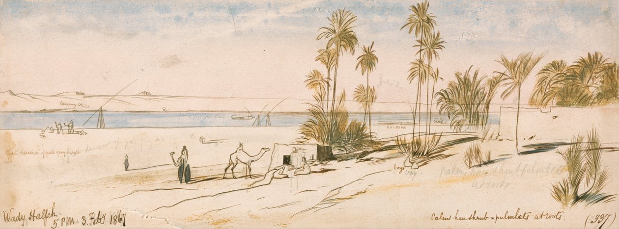 Halfeh ulemper av Edward Lear