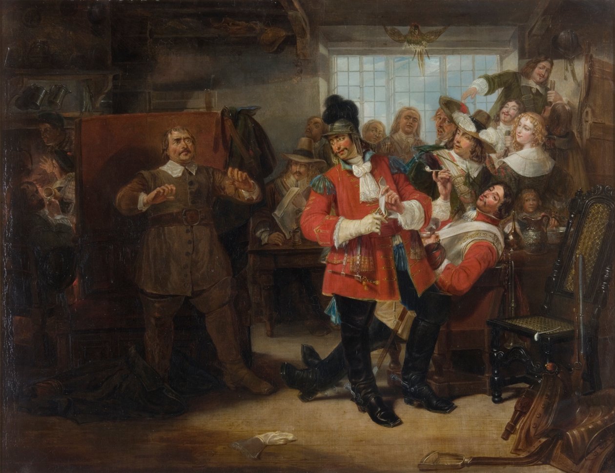Sersjant Bothwell utfordrer Balfour av Edward Matthew Ward