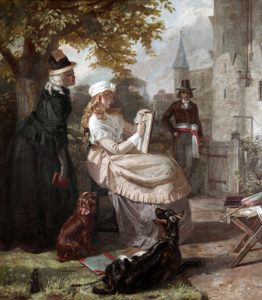 Templets foreldreløse av Edward Matthew Ward