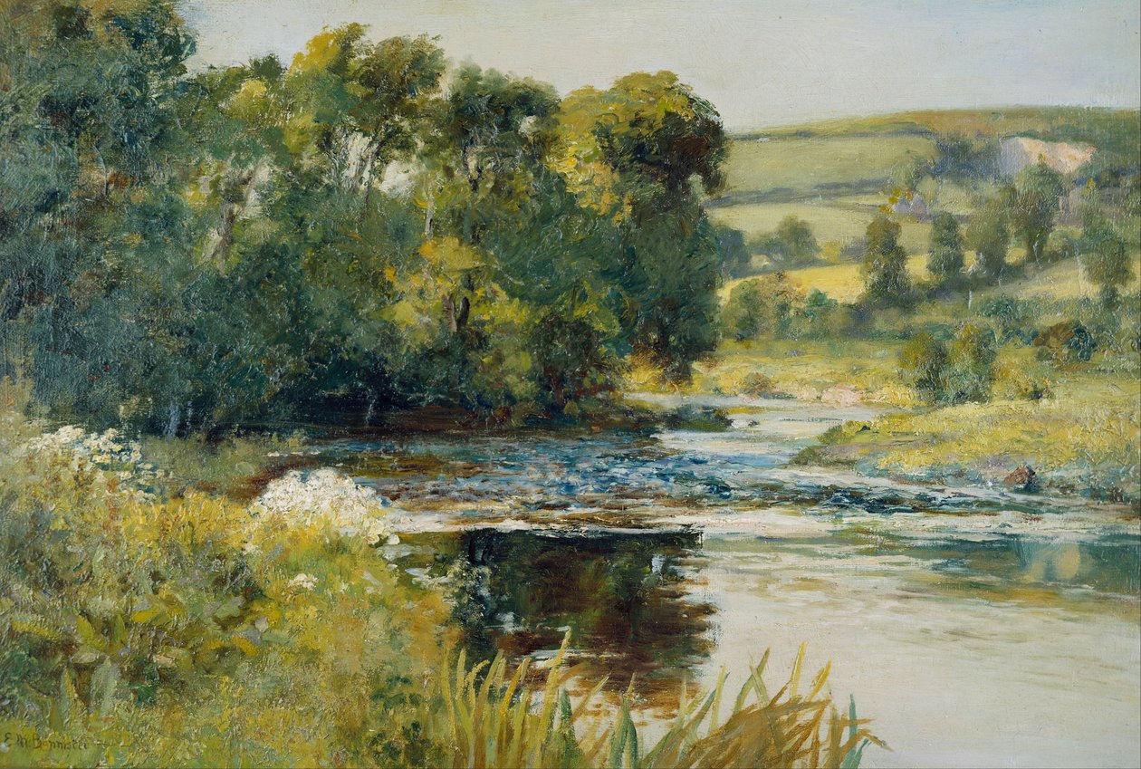Streamside av Edward Mitchell Bannister