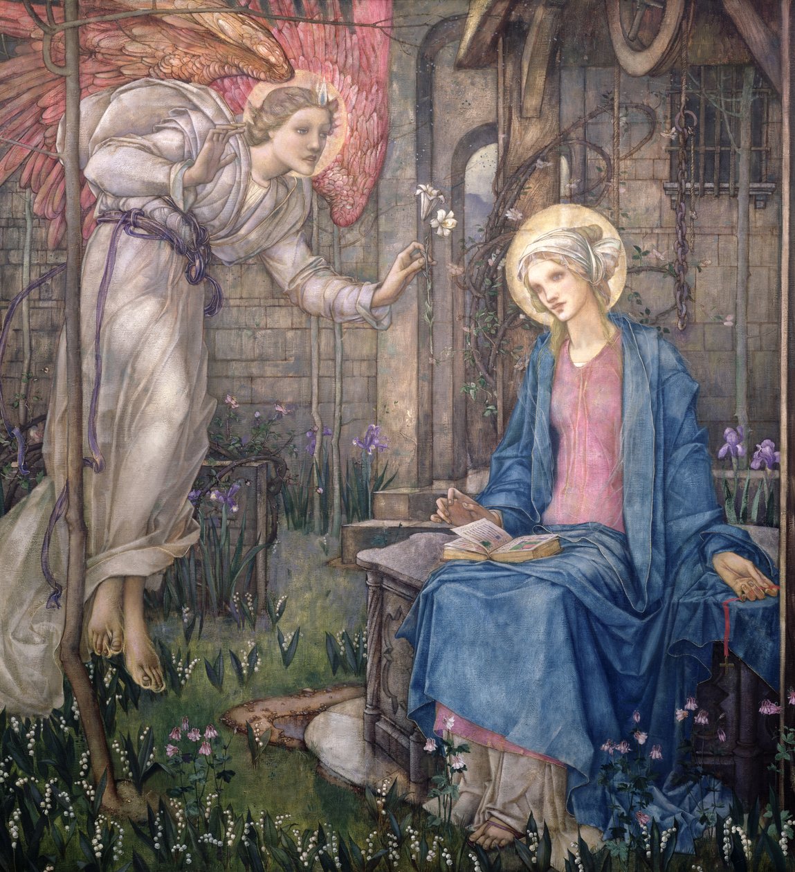 Bebudelsen (olje) av Edward Reginald Frampton