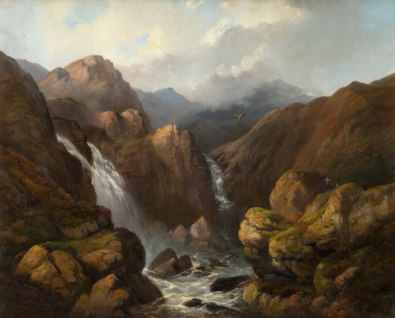 En skotsk foss av Edward Train