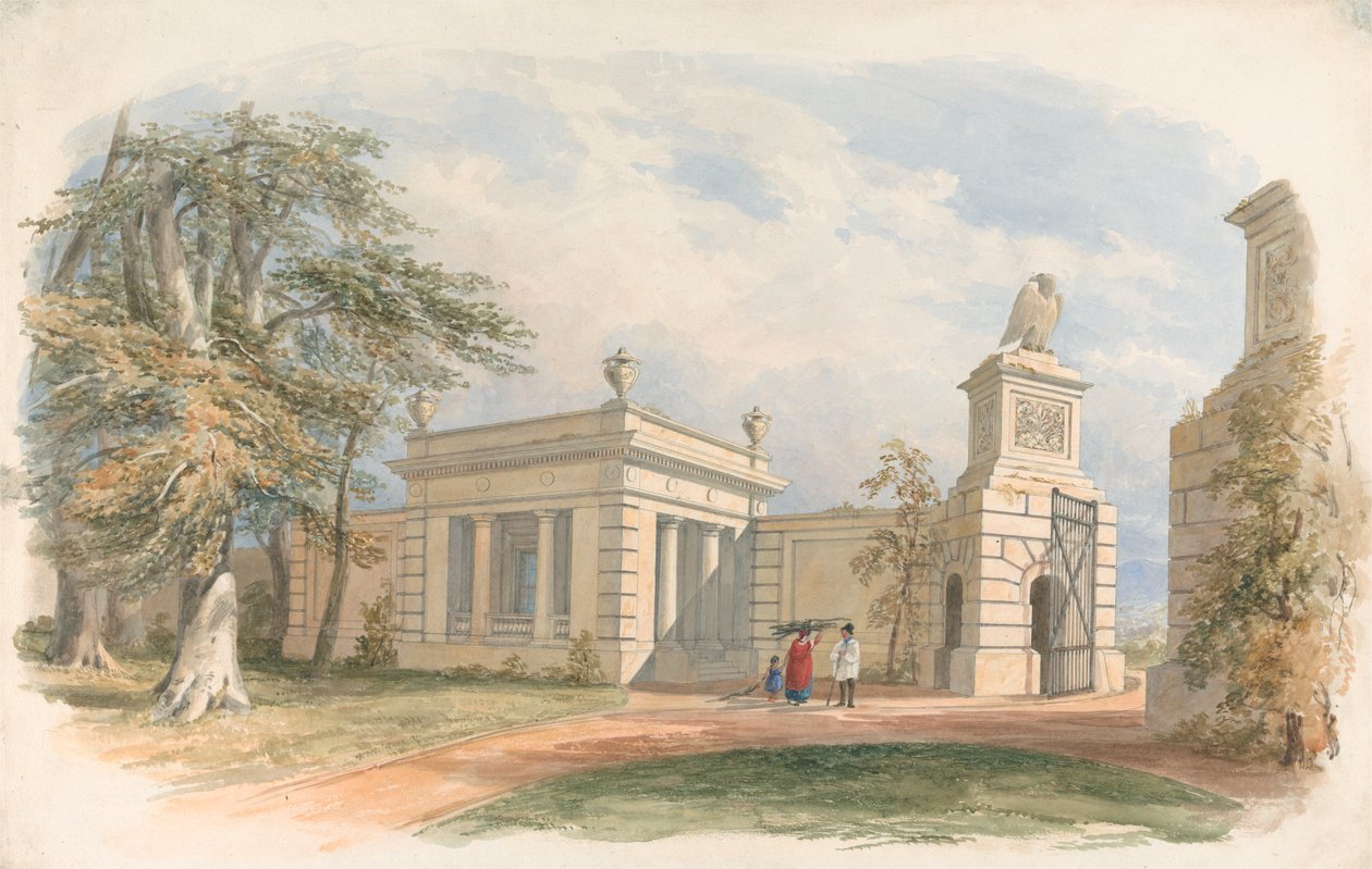 Design for en Park Gateway av Edward Blore