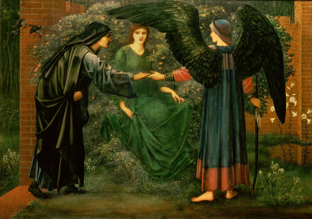 Rosens hjerte av Edward Burne Jones