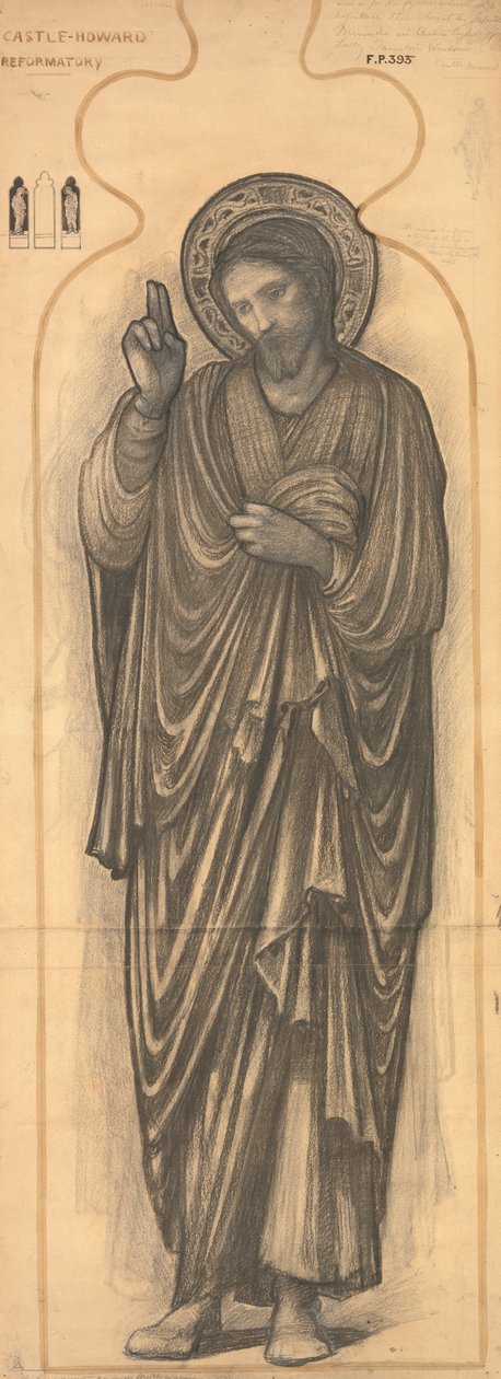 Verdens frelser av Edward Burne Jones