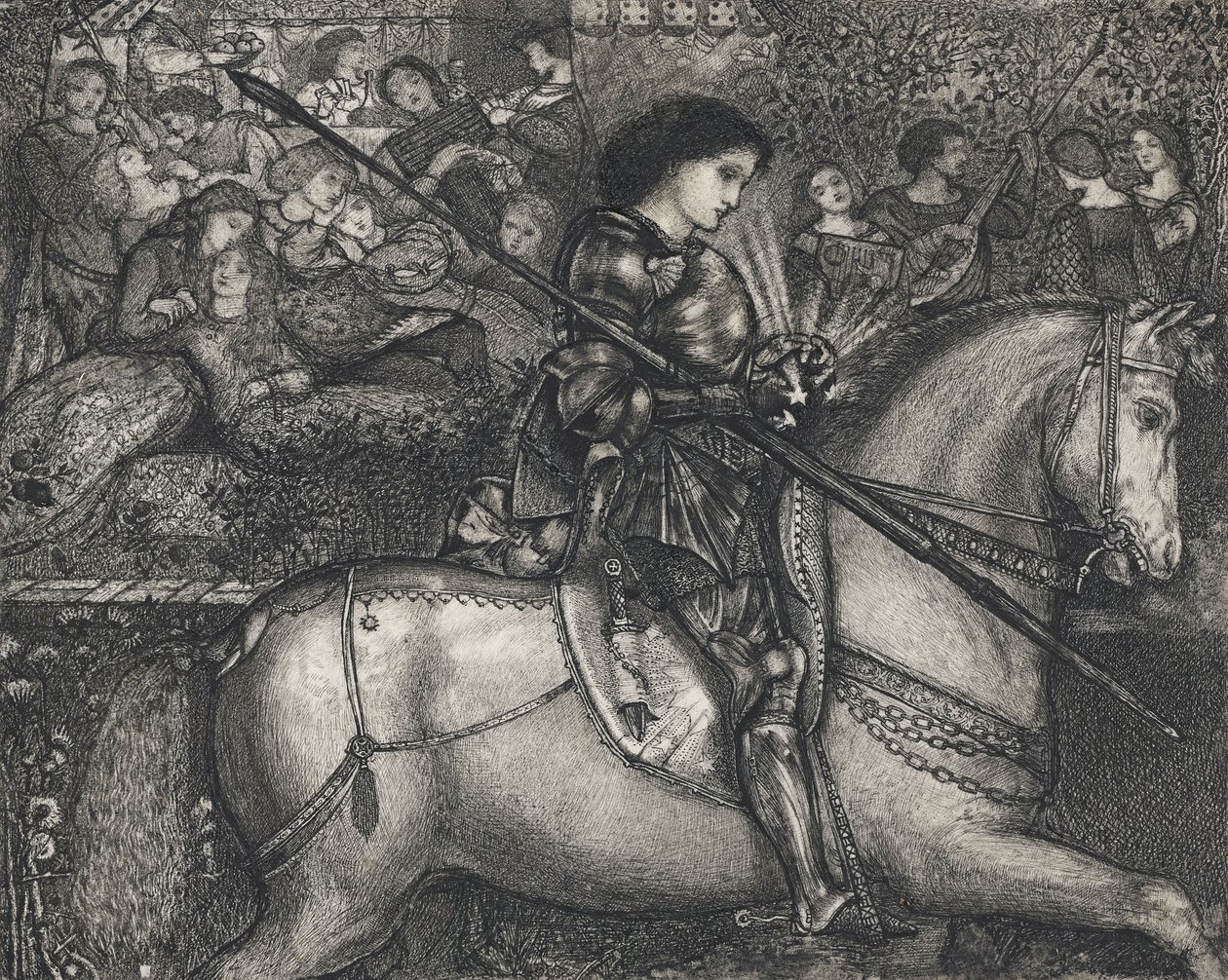 Sir Galahad av Edward Burne Jones