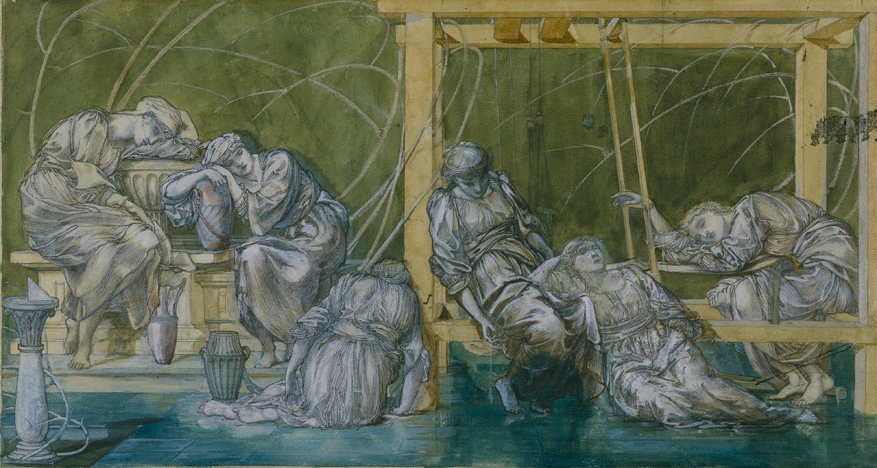 Hagegården av Edward Burne Jones