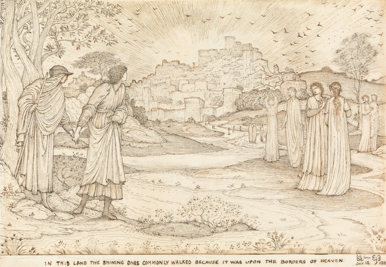Landet Beulah av Edward Burne Jones