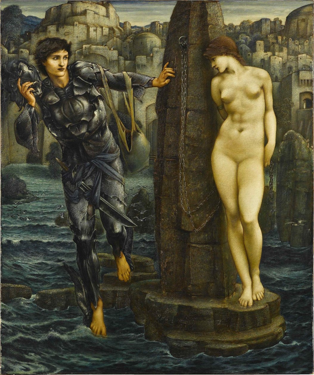 The Rock of Doom, 1885-1888. av Edward Burne Jones