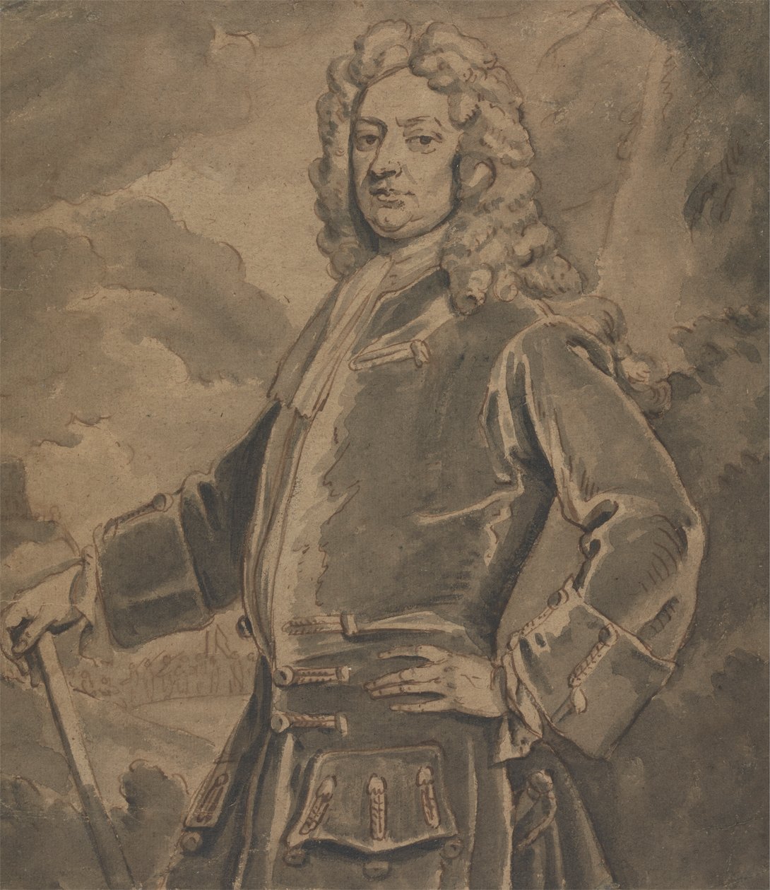 General Joseph Sabine av Edward Byng
