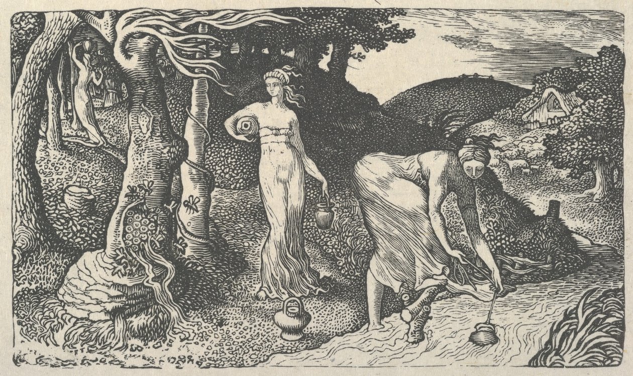 Bekken, 1829. av Edward Calvert