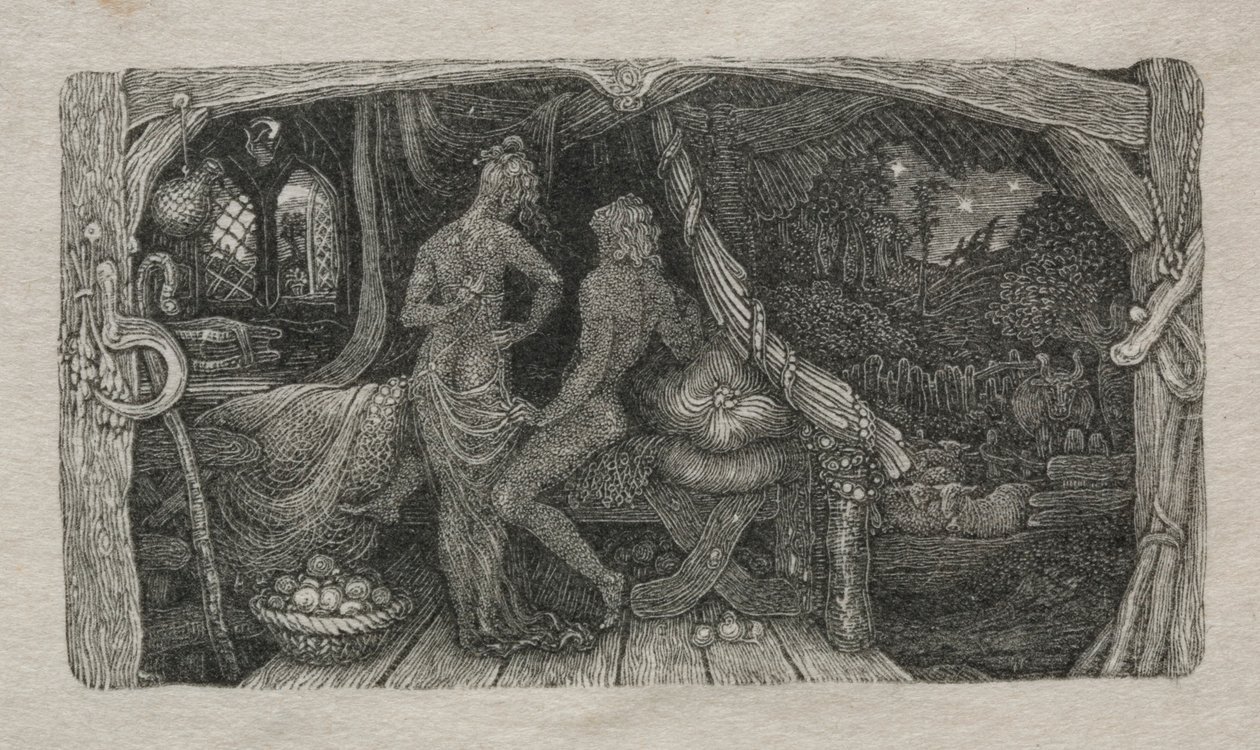 Kammeridyllen, 1829. av Edward Calvert