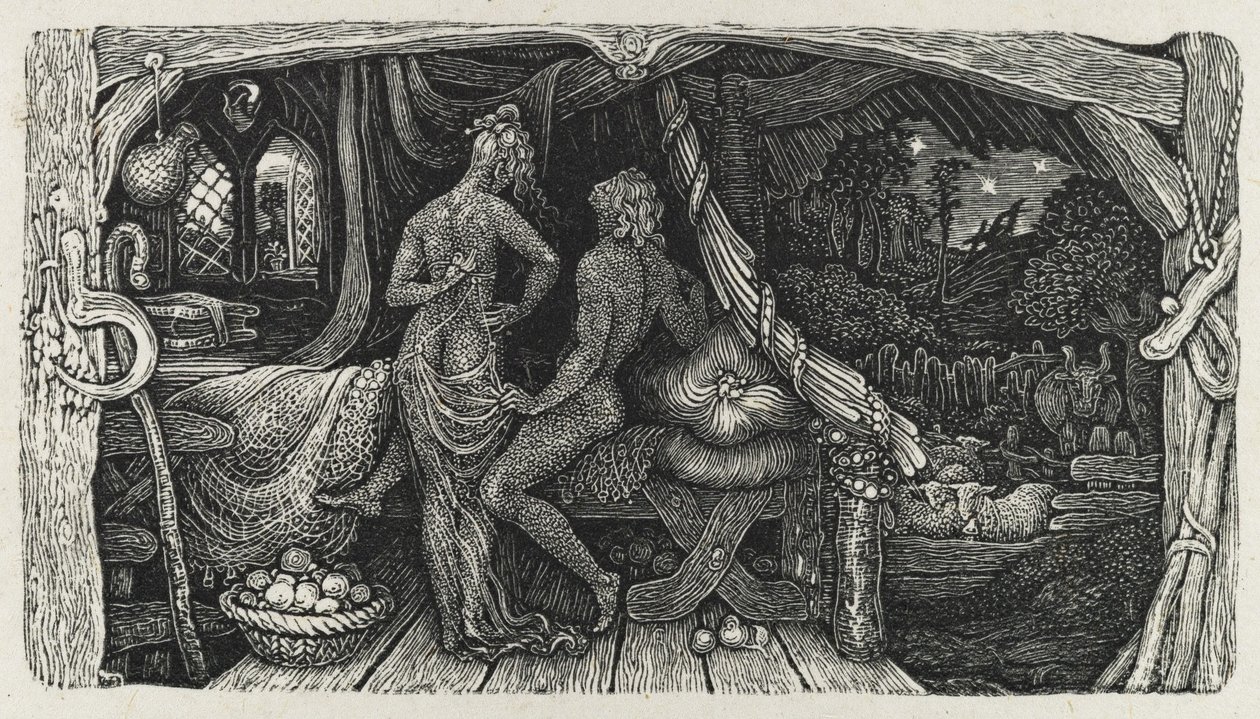 Kammeridyllen, 1831. av Edward Calvert