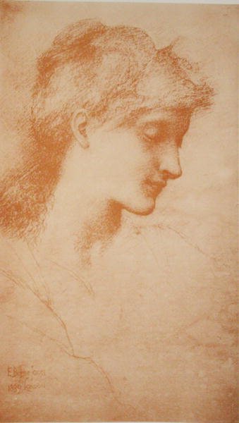 Leder for en ung kvinne av Edward Coley Burne Jones