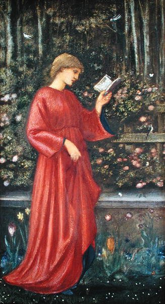 Prinsesse Sabra (pastell på papir) av Edward Coley Burne Jones