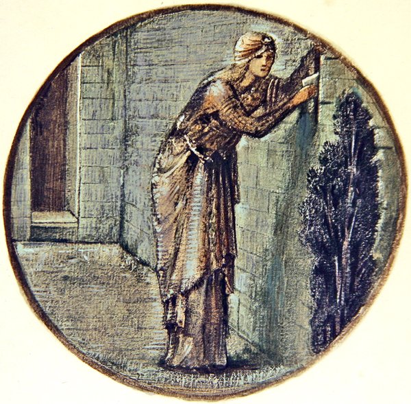 Blomsterboken: XXIV. Vegg Tryst av Edward Coley Burne Jones