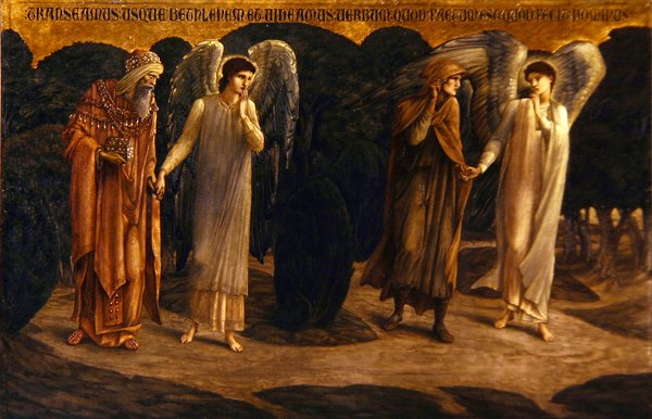 Kongen og hyrden av Edward Coley Burne Jones