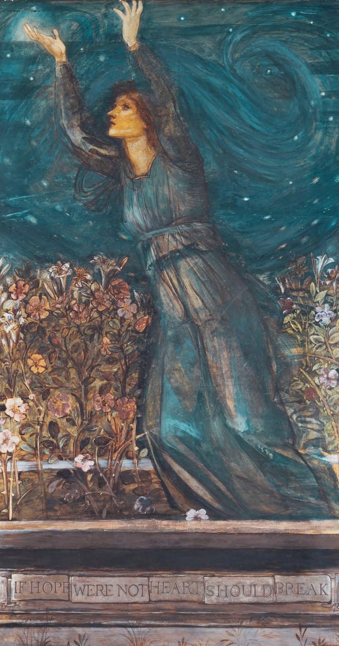 Håp, av Edward Burne Jones