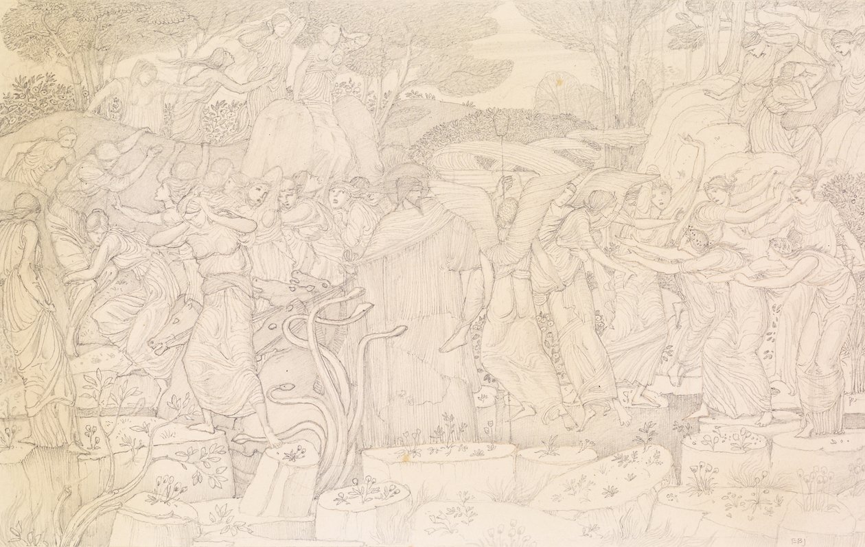 Voldtekten av Proserpina av Edward Burne Jones
