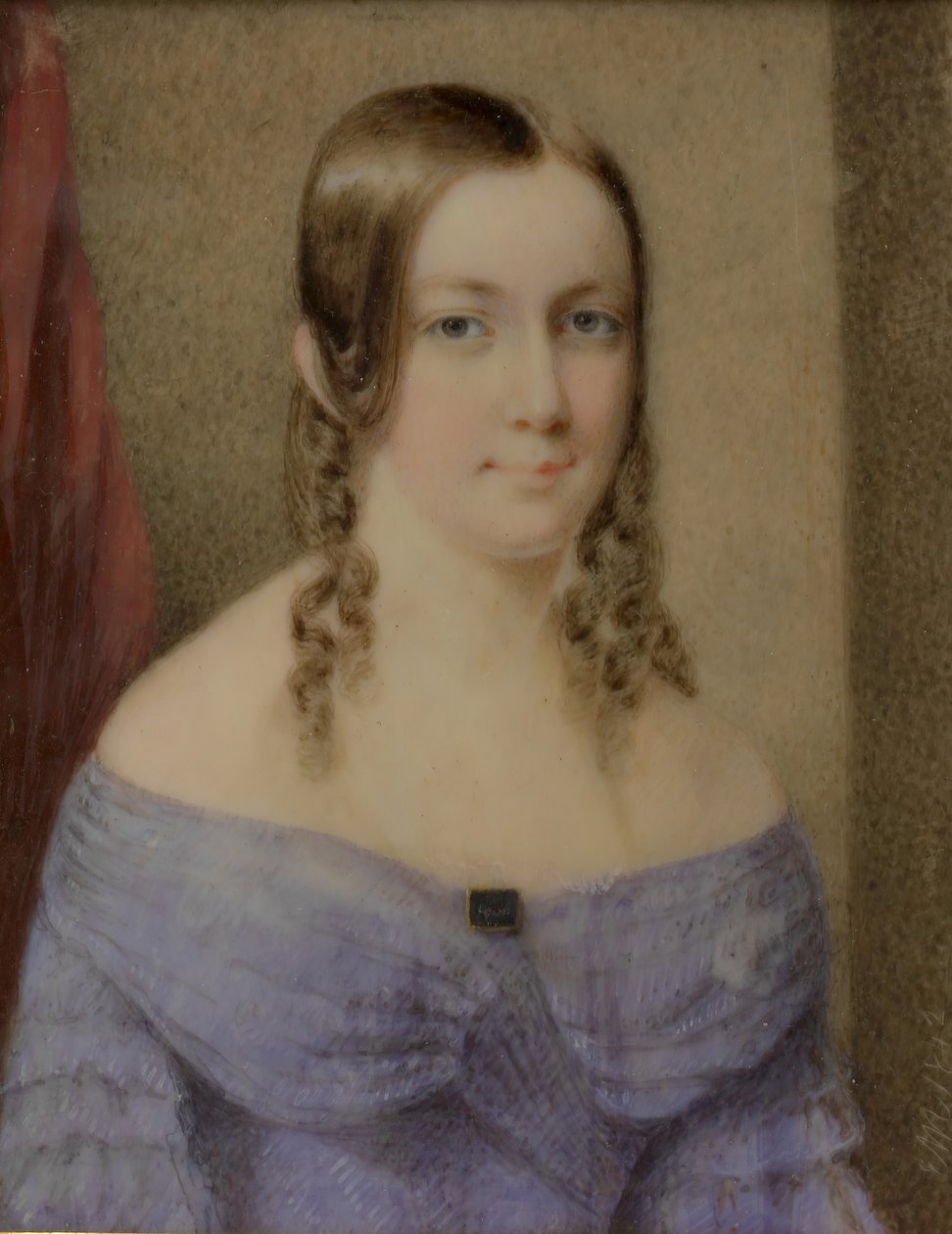 Portrett av en dame, 1842. av Edward Dalton Marchant