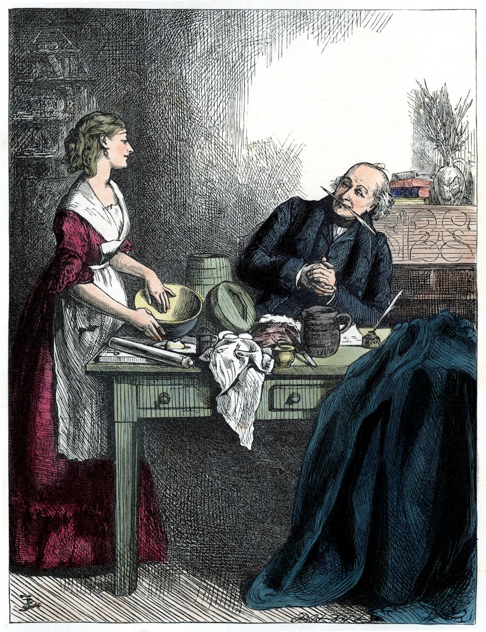 Martin Chuzzlewit av Charles Dickens av Edward Dalziel