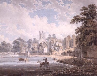 Themsen ved Putney av Edward Dayes