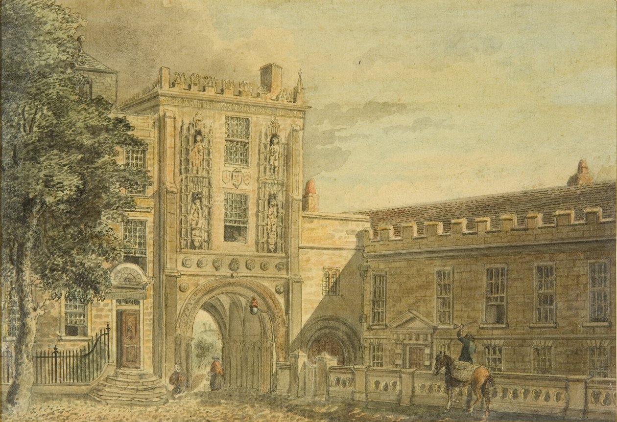 Nordutsikt over College Gateway av Edward Eyre
