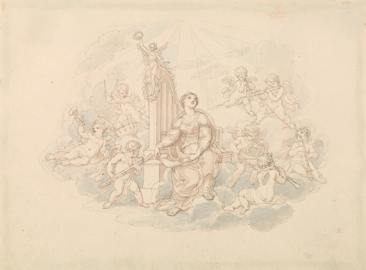 Det himmelske orkester av Edward Francis Burney