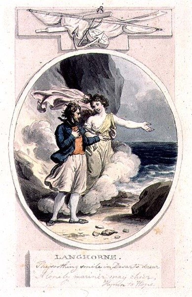 Ditt beroligende smil, (tegning) av Edward Francis Burney