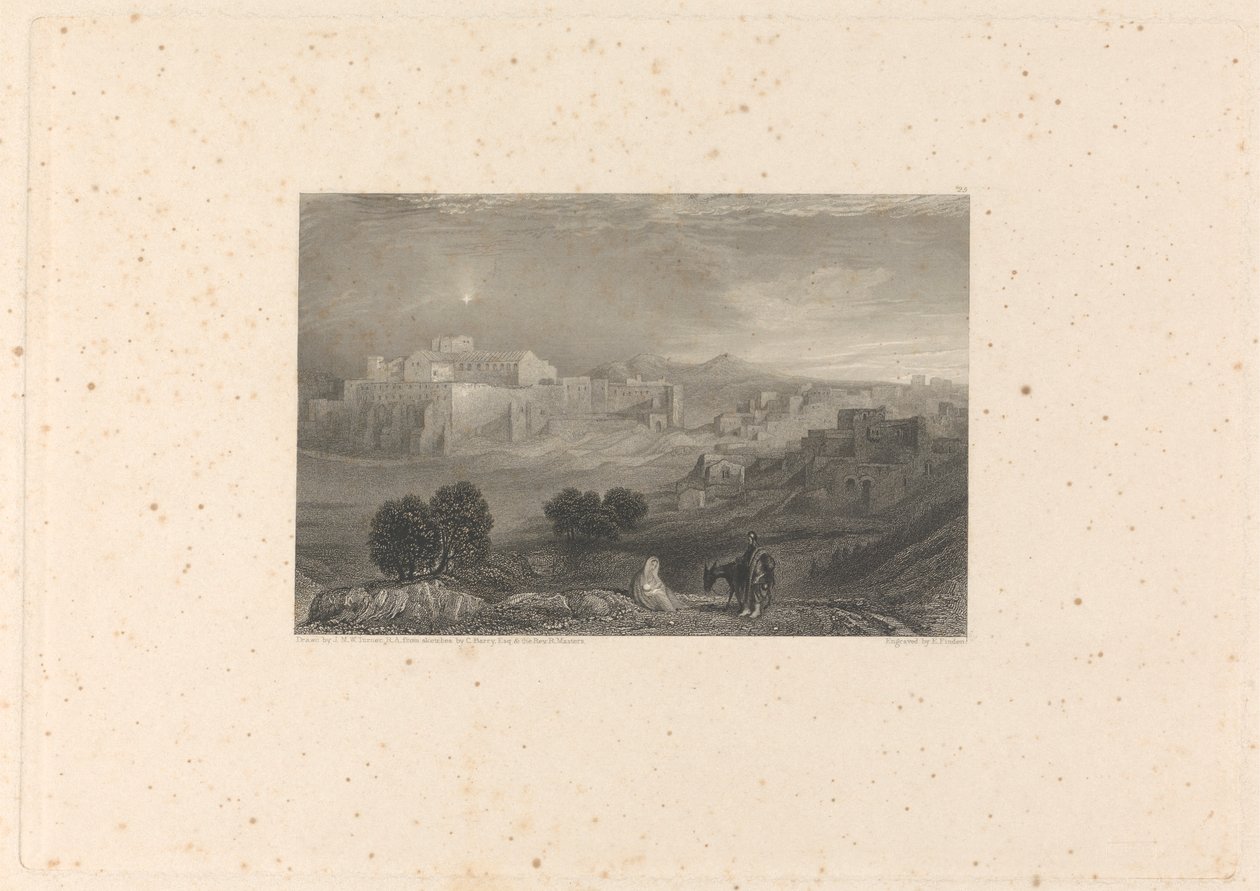 Betlehem av Edward Francis Finden