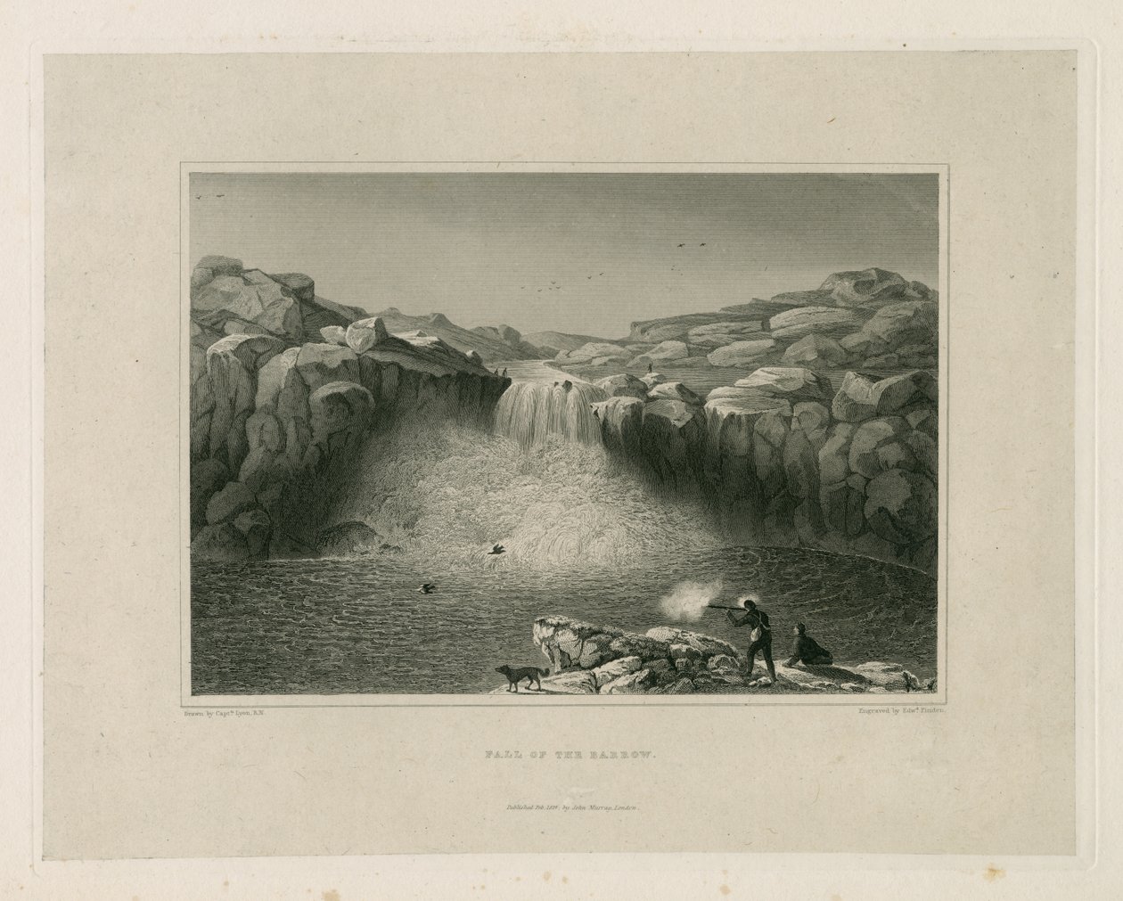 Fall of the Barrow av Edward Francis Finden
